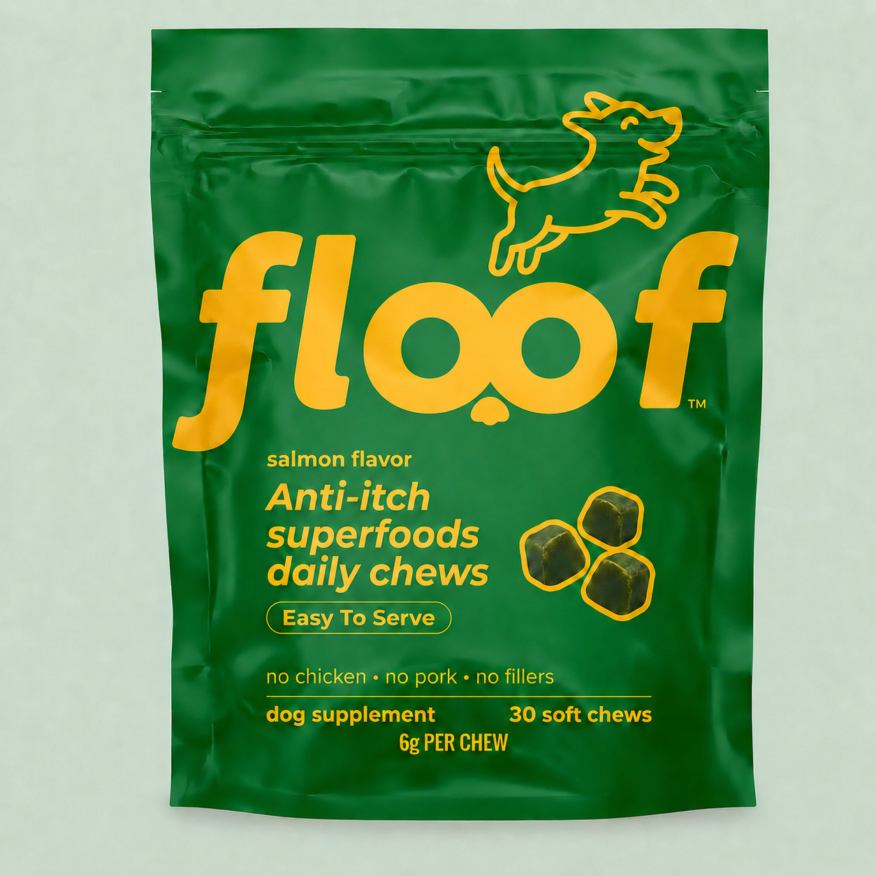 Floof Chews Skin & Itch Support Chews